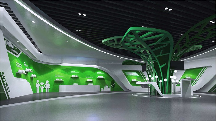 展廳設(shè)計(jì),展覽廳方案,展廳效果圖,特發(fā)國(guó)際